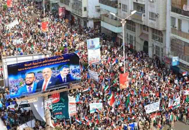 المجلس الانتقالي يصدر بيان سياسي هام في مليونية الوفاء للإمارات .. نص البيان